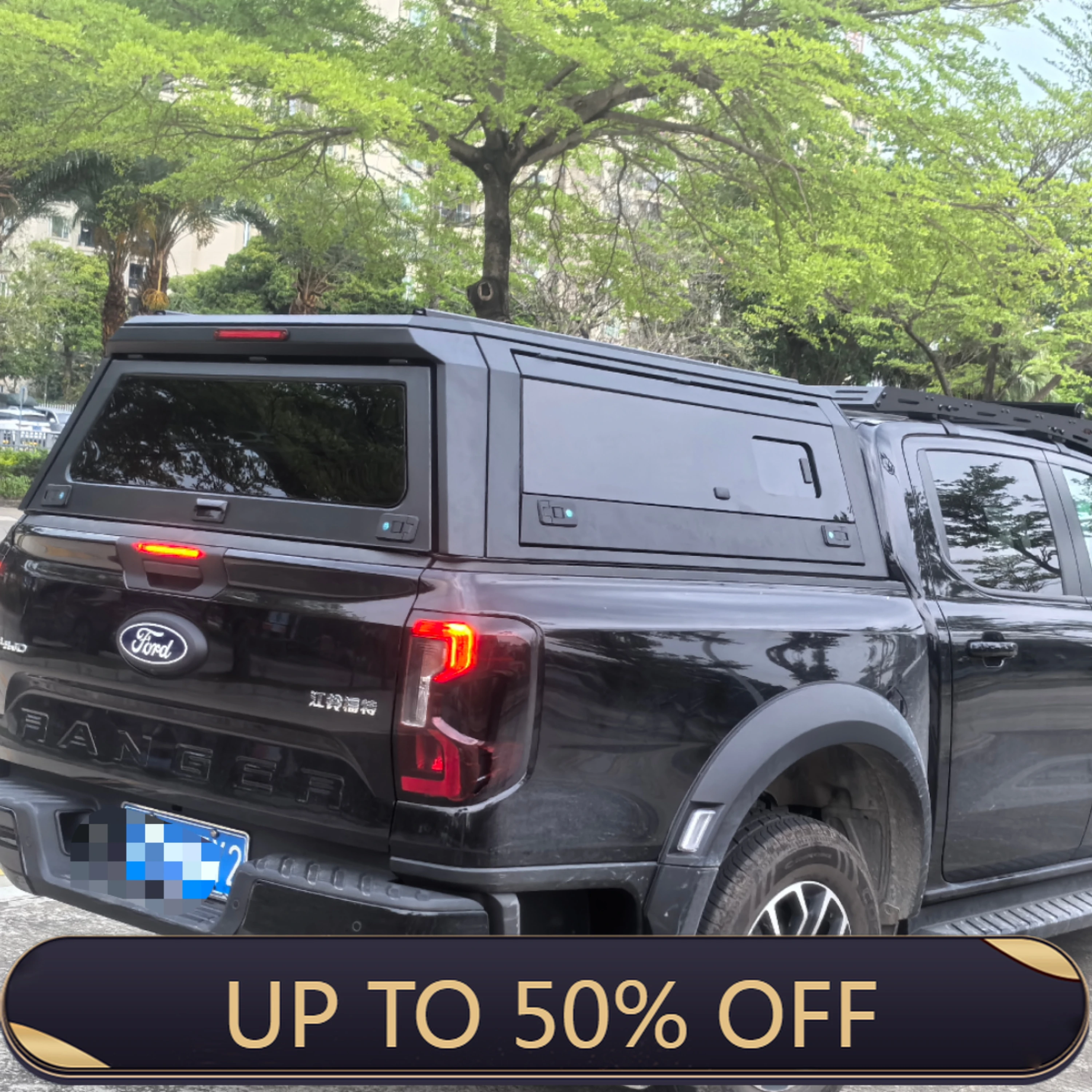 Deren High QualitCustom Chinese Factory Steel Hard Top Pickup Canopy Topper 4X4 Waterproof for RANGER 2023+
Deren High QualitCustom Chinese Factory Steel Hard Top Pickup Canopy Topper 4X4 Waterproof for RANGER 2023+