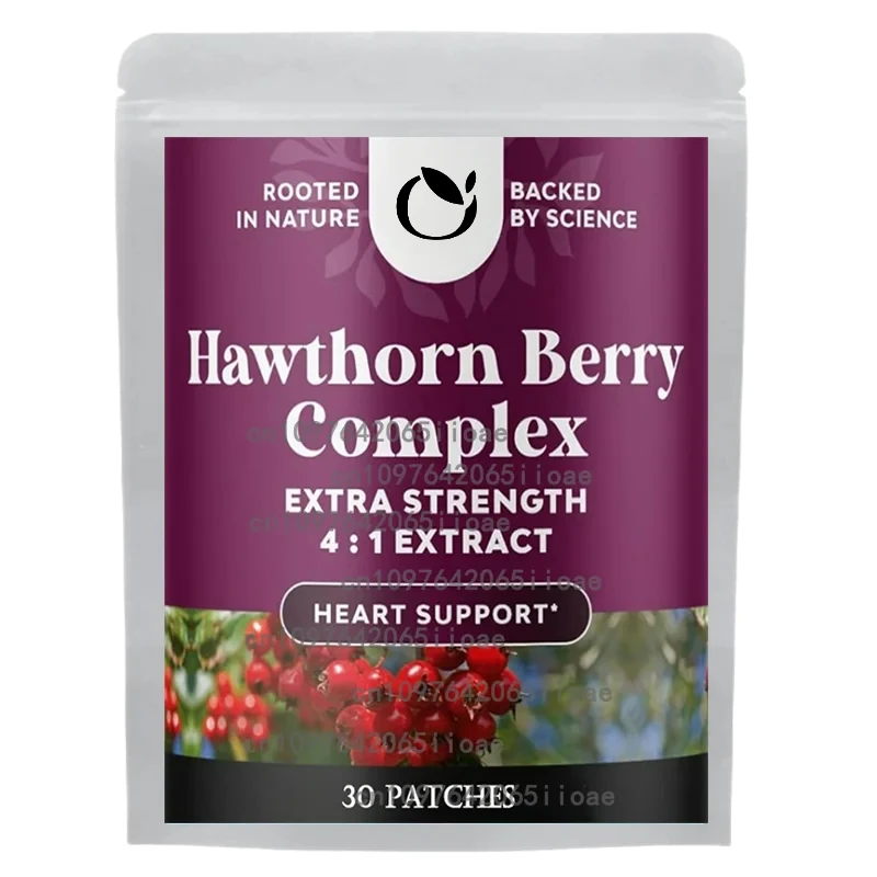 30 Patches Hawthorn Berry Transdermal Patches with Dandelion Vitamin- for Heart Health & Digestion
30 Patches Hawthorn Berry Transdermal Patches with Dandelion Vitamin- for Heart Health & Digestion