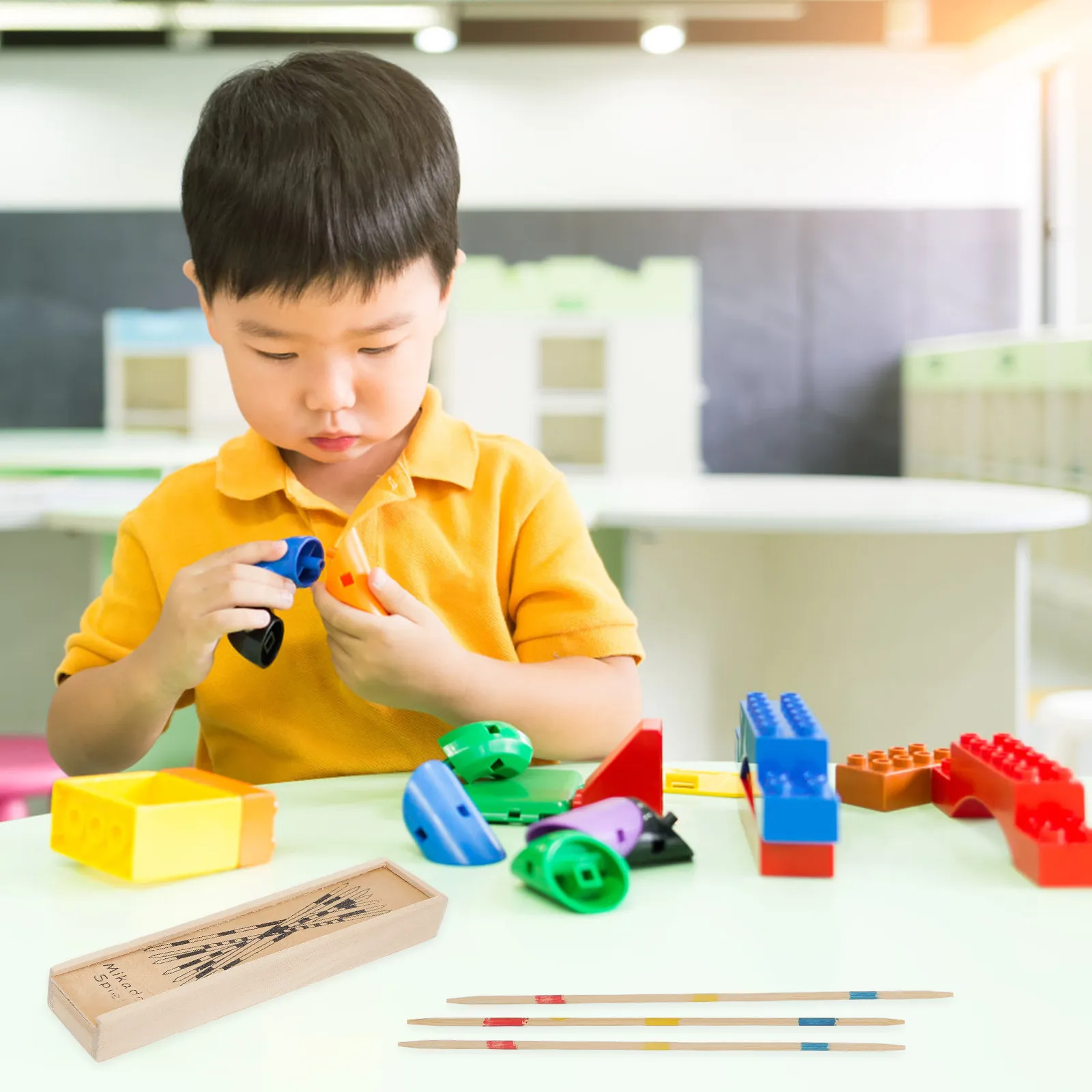Pick-Up Sticks Parent-Child Game Giant Innovative Colorful Game Sticks for Indoors Outdoors Family Fun Hand Eye Coordination
Pick-Up Sticks Parent-Child Game Giant Innovative Colorful Game Sticks for Indoors Outdoors Family Fun Hand Eye Coordination