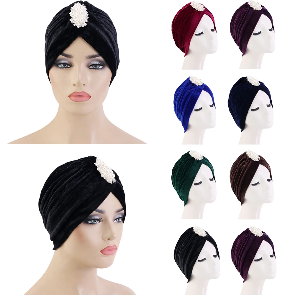 Fashion Solid Color Pearl Muslim Velevt Turban Scarf Women Islamic Inner Hijab Caps Arab Wrap Head Femme Musulman Turbante Mujer
Fashion Solid Color Pearl Muslim Velevt Turban Scarf Women Islamic Inner Hijab Caps Arab Wrap Head Femme Musulman Turbante Mujer