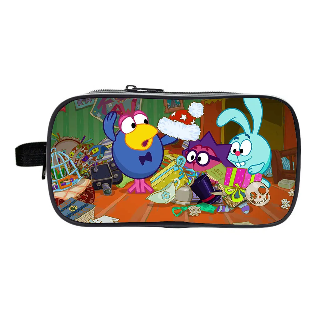 Kikoriki Pencil Case Student Pencil Storage Bag Boy Girl High-capacity Cartoon Zipper Pencil Bag Kids Multifunctional Stationery
Kikoriki Pencil Case Student Pencil Storage Bag Boy Girl High-capacity Cartoon Zipper Pencil Bag Kids Multifunctional Stationery