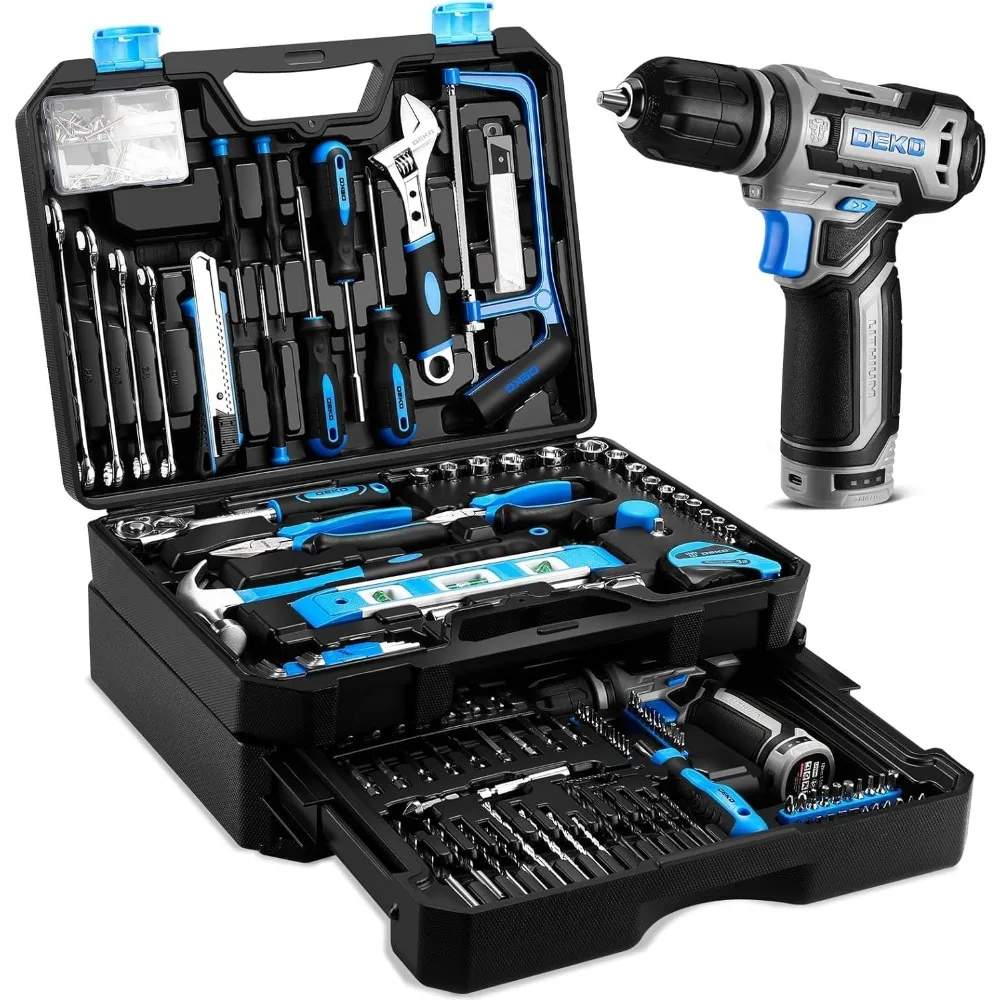 12V Cordless Drill Tool Set with Storage Case for Home Repairs
12V Cordless Drill Tool Set with Storage Case for Home Repairs