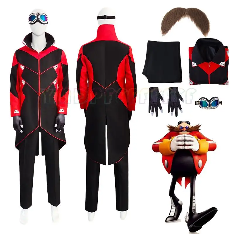 New Anime Egg Head Doctor Cosplay Costume Egg Man Performance Costume Halloween and Easter Fantasy Carnival Dress Up Top Pants S
New Anime Egg Head Doctor Cosplay Costume Egg Man Performance Costume Halloween and Easter Fantasy Carnival Dress Up Top Pants S
