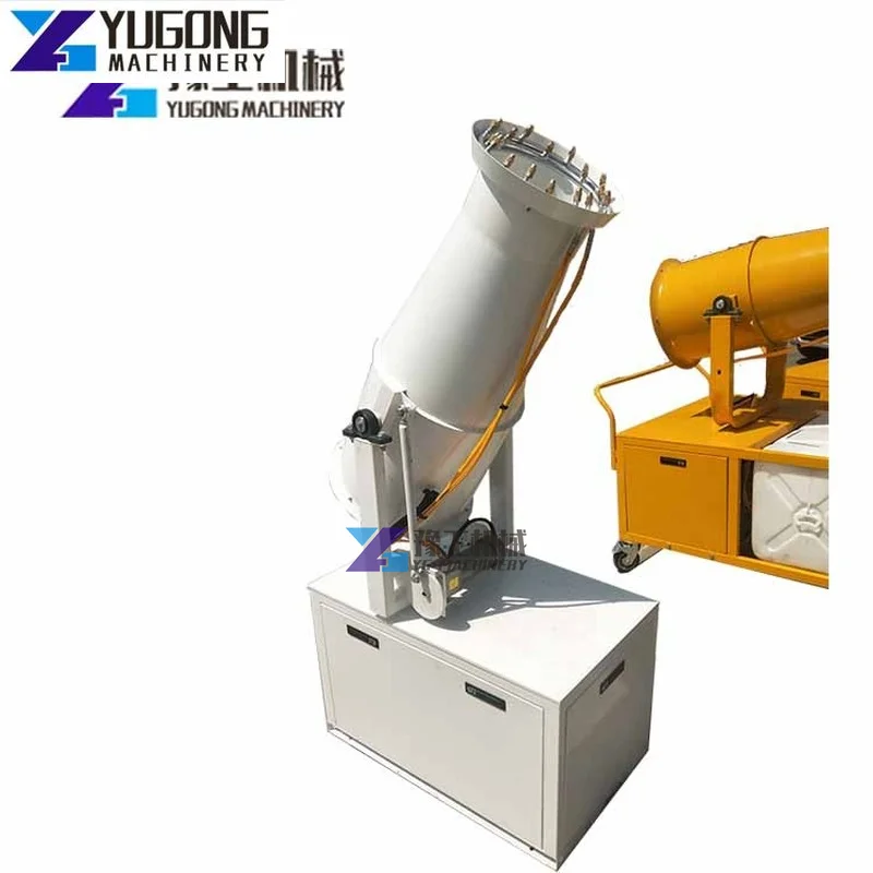 Security Telecontrol Water Mist Sprayer Fog Cannon Gun Spraying Machine Low Price Mobile Dust Removal Fog Cannon Sprayer
Security Telecontrol Water Mist Sprayer Fog Cannon Gun Spraying Machine Low Price Mobile Dust Removal Fog Cannon Sprayer