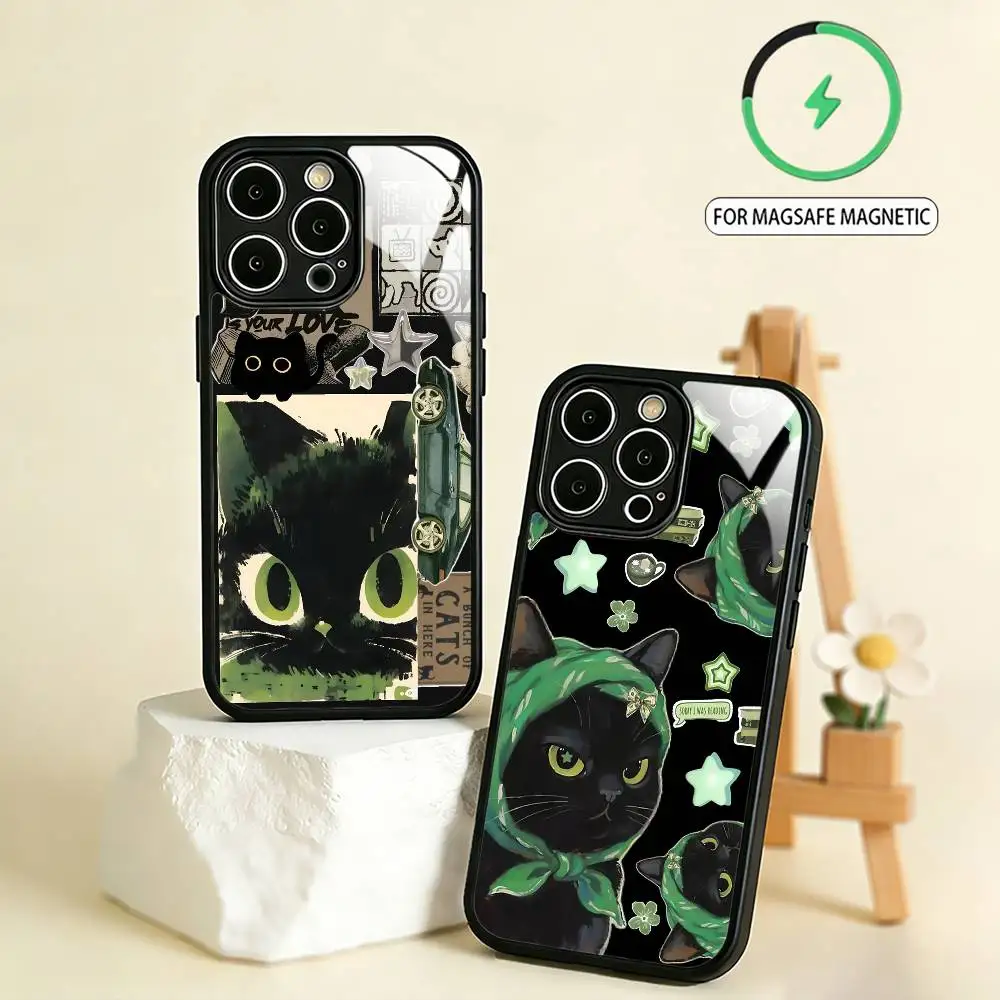 Y2K CAT ART Phone Case For iPhone17,16,15,14,13,12,11 Plus,Pro Max Magnetic For Magsafe Wireless Charging
Y2K CAT ART Phone Case For iPhone17,16,15,14,13,12,11 Plus,Pro Max Magnetic For Magsafe Wireless Charging