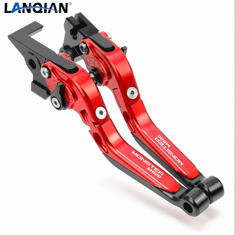 Motorcycle MONSTERM620 Adjustable Extendable Foldable Brake Clutch Levers CNC Accessories For DUCATI MONSTERM 620 2002
Motorcycle MONSTERM620 Adjustable Extendable Foldable Brake Clutch Levers CNC Accessories For DUCATI MONSTERM 620 2002