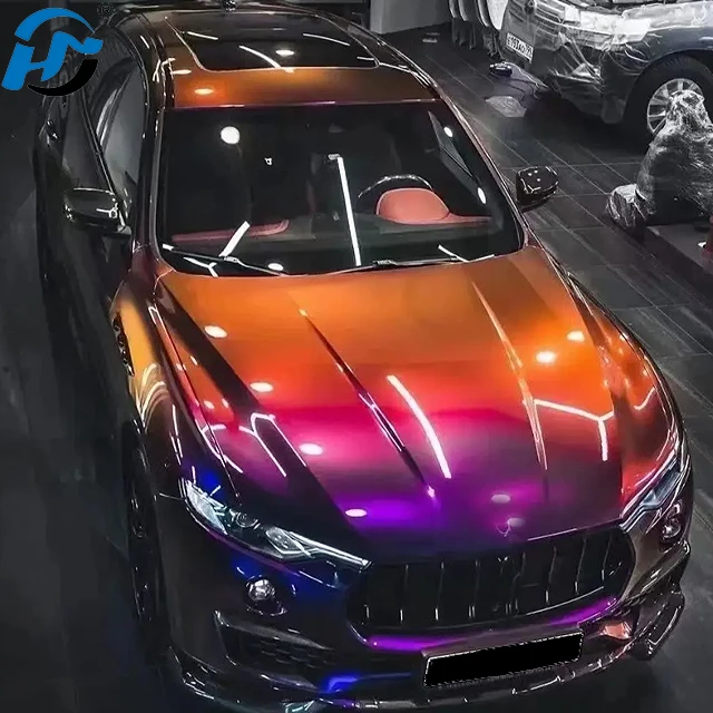 Direct Factory Supply Glossy Chameleon Lightning Thunder Car Wrap Vinyl PET TPU Cast Polymeric Full 1.52x18M/5x60FT Car Stickers
Direct Factory Supply Glossy Chameleon Lightning Thunder Car Wrap Vinyl PET TPU Cast Polymeric Full 1.52x18M/5x60FT Car Stickers