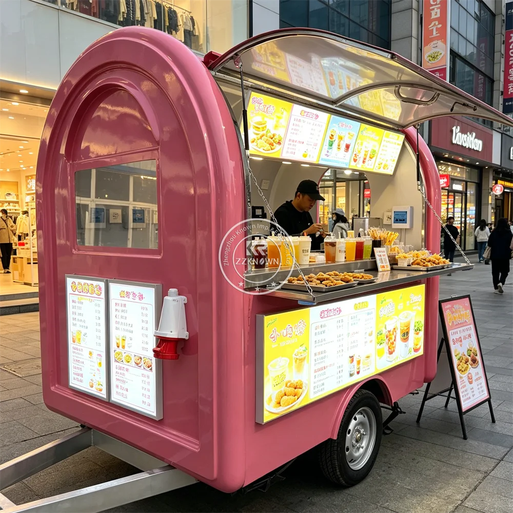 Portable Food Trailer Custom Concession Street Food Kiosk Catering Truck Smoothie Coffee Food Truck Fully Equipped
Portable Food Trailer Custom Concession Street Food Kiosk Catering Truck Smoothie Coffee Food Truck Fully Equipped