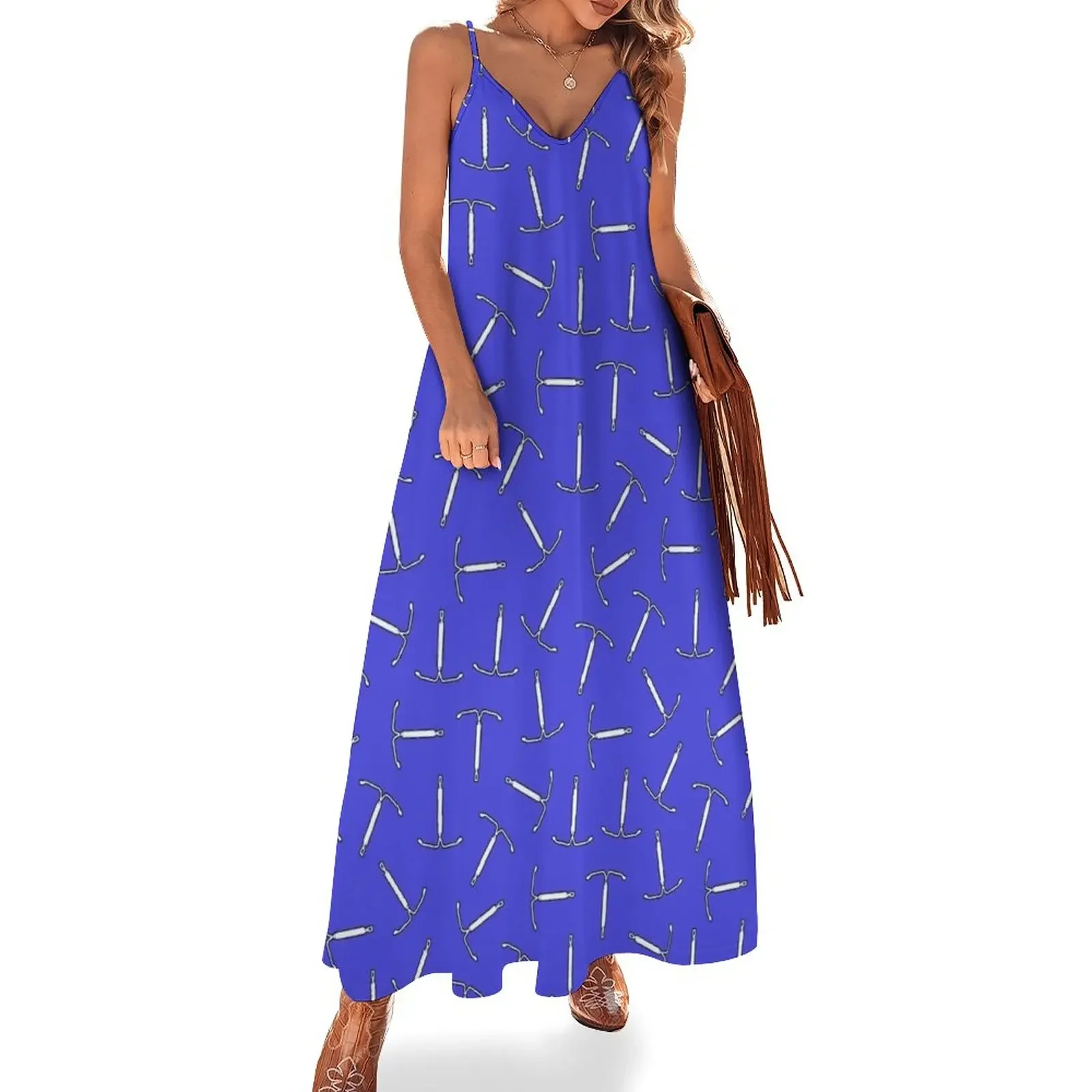 IUD Contraception, Uterus Strong in Blue Sleeveless Dress Dress women sexy dress for women Party dresses for women
IUD Contraception, Uterus Strong in Blue Sleeveless Dress Dress women sexy dress for women Party dresses for women