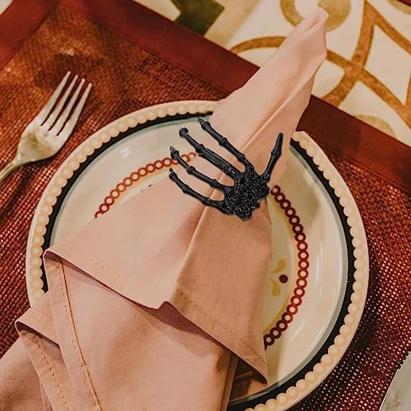 Skeleton Hand Napkin Rings Skeleton Hand Napkin Buckles Halloween Party Favors Home Dining Table Decor
Skeleton Hand Napkin Rings Skeleton Hand Napkin Buckles Halloween Party Favors Home Dining Table Decor