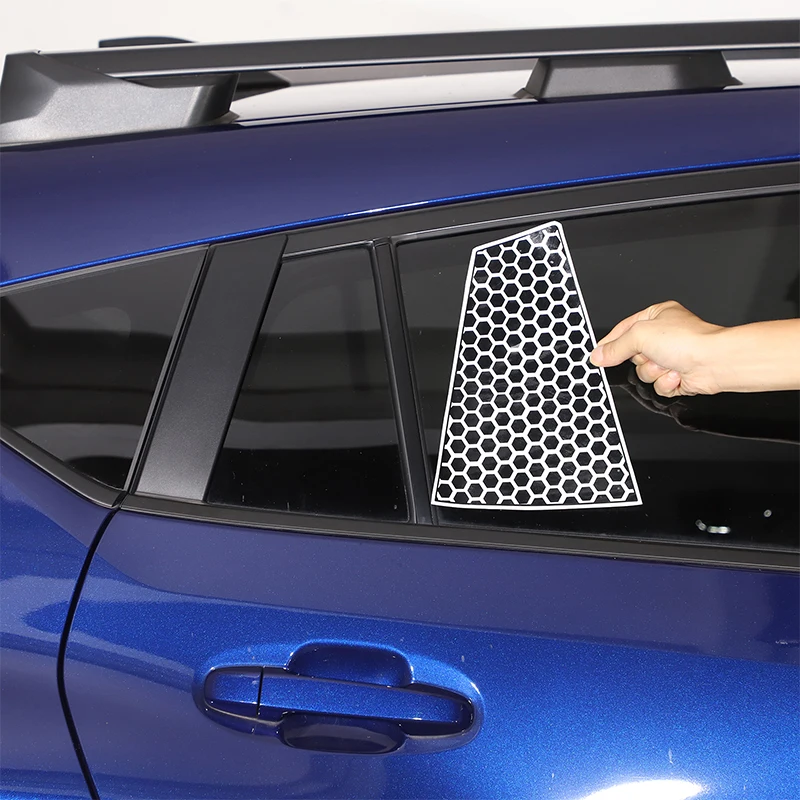 Car Rear Door Side Window Small Window Precut Vinyl Decal Honeycomb Louver Trim Sticker For Subaru Crosstrek GU 2024 Accessories
Car Rear Door Side Window Small Window Precut Vinyl Decal Honeycomb Louver Trim Sticker For Subaru Crosstrek GU 2024 Accessories