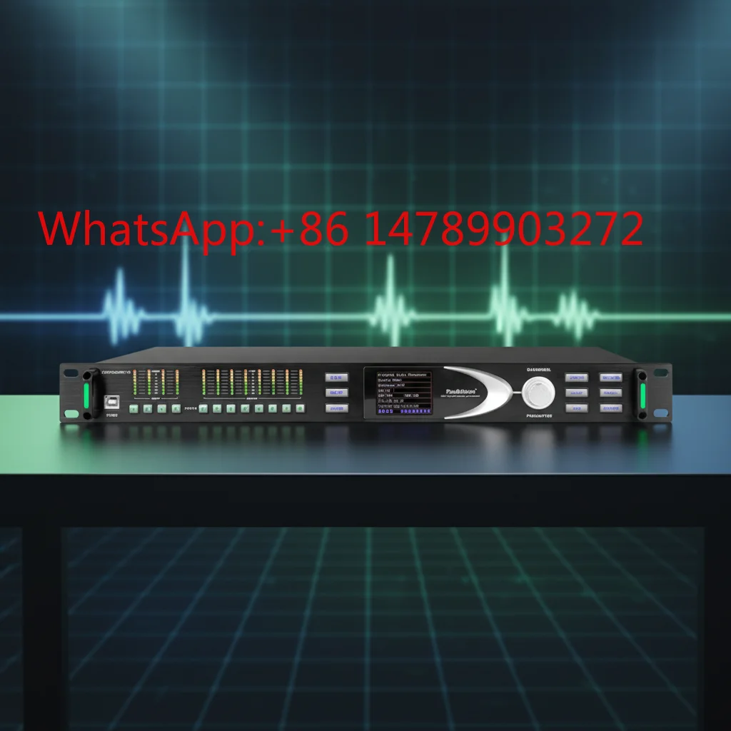 4 In 8 Out 96kHz FIR DSP Processor AES USB Professional Metal Audio Device
4 In 8 Out 96kHz FIR DSP Processor AES USB Professional Metal Audio Device
