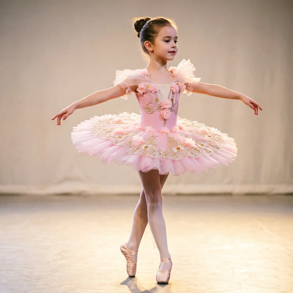 Girls Ballet Tutu Dress Princess Dance Costume for Kids Puffy Performance Outfit with Sweet Design Professional Ballet Skirt
Girls Ballet Tutu Dress Princess Dance Costume for Kids Puffy Performance Outfit with Sweet Design Professional Ballet Skirt