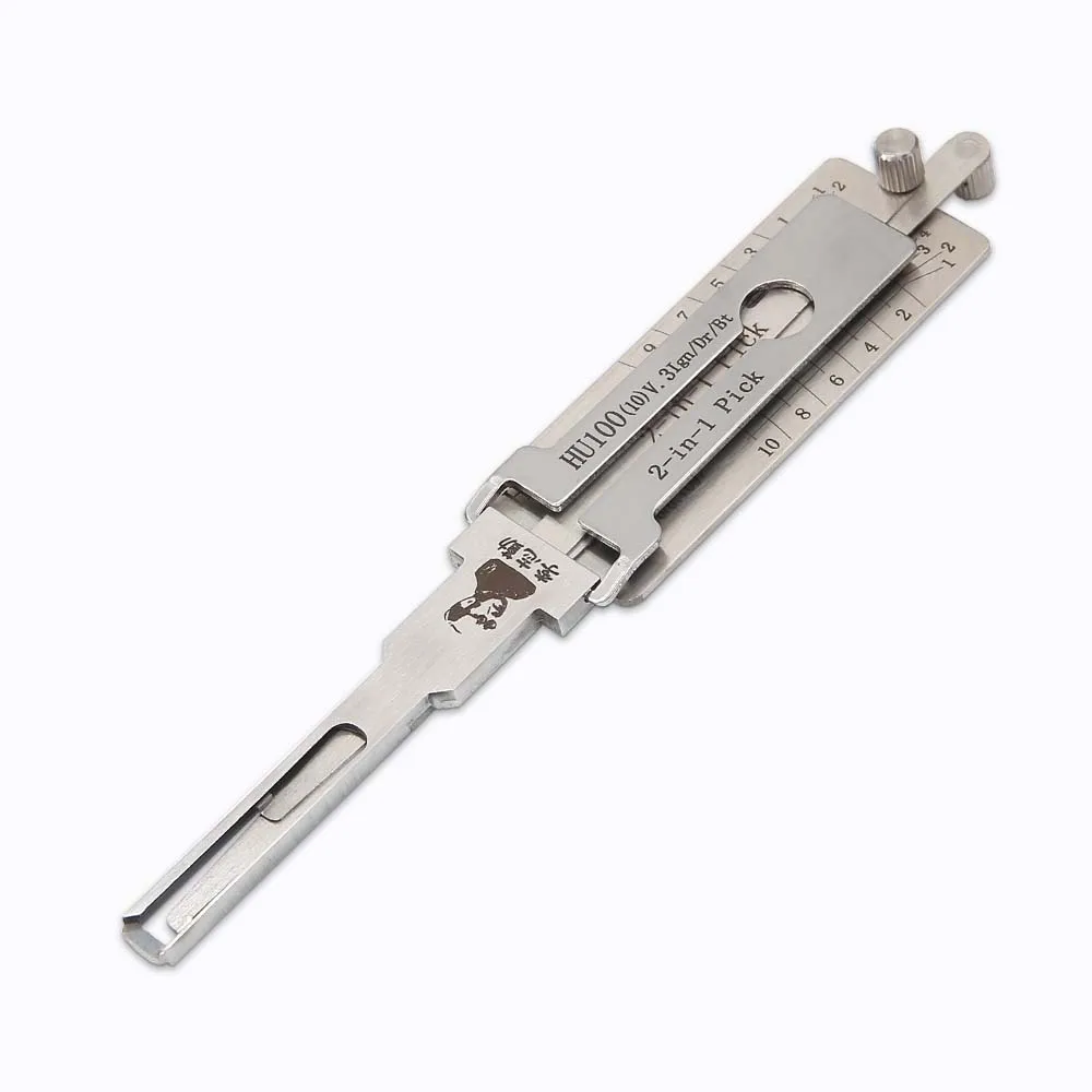 HU100 v.3 / 10 cuts lishi 2in1 Tool for New Opel,Buick Cylinder Locksmith Supplies Repair Tools
HU100 v.3 / 10 cuts lishi 2in1 Tool for New Opel,Buick Cylinder Locksmith Supplies Repair Tools