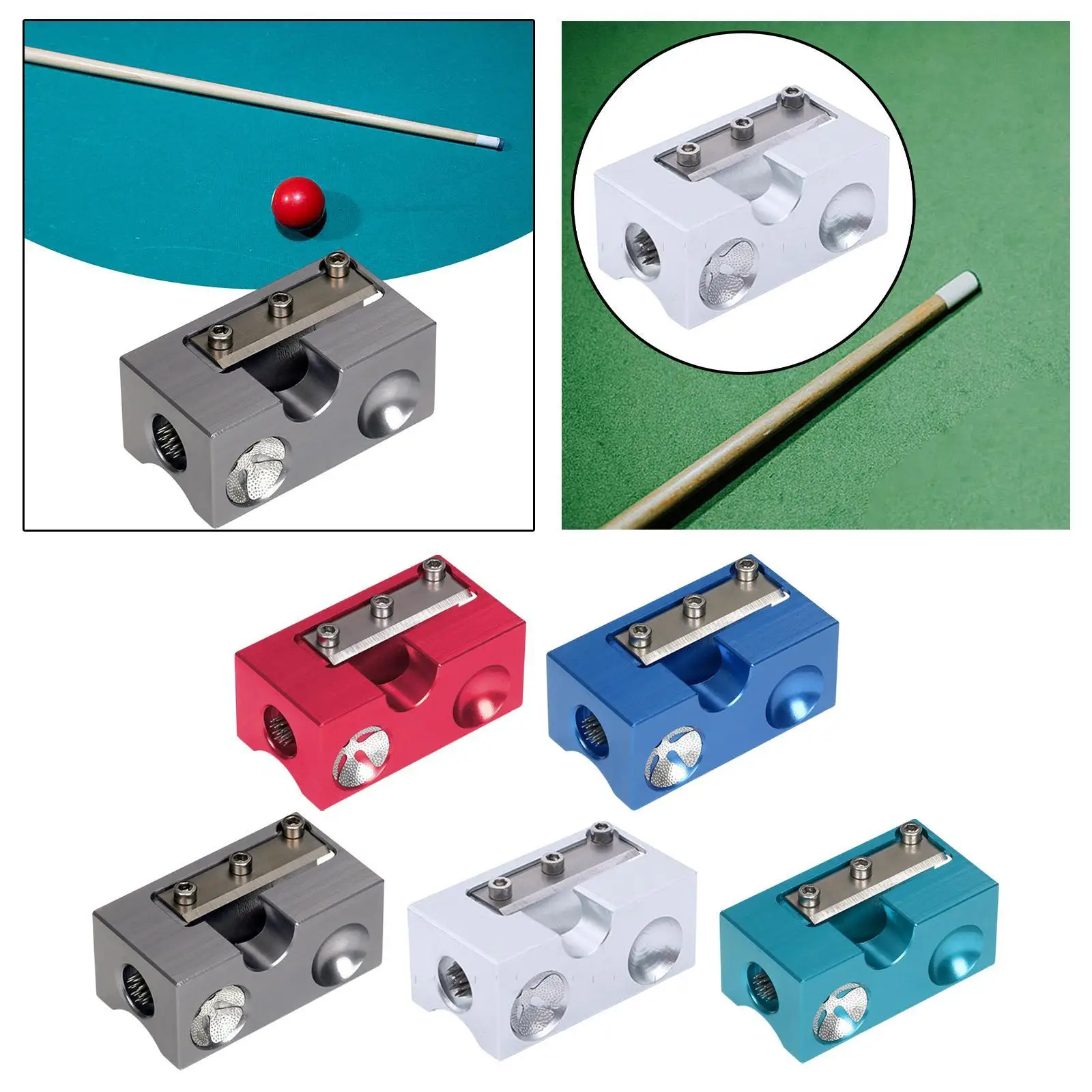 8 in 1 Pool Cue Tip Repair Tool Lightweight Professional Versatile Snooker Cue Tip Shaper Polisher Grinder for Enthusiasts
8 in 1 Pool Cue Tip Repair Tool Lightweight Professional Versatile Snooker Cue Tip Shaper Polisher Grinder for Enthusiasts