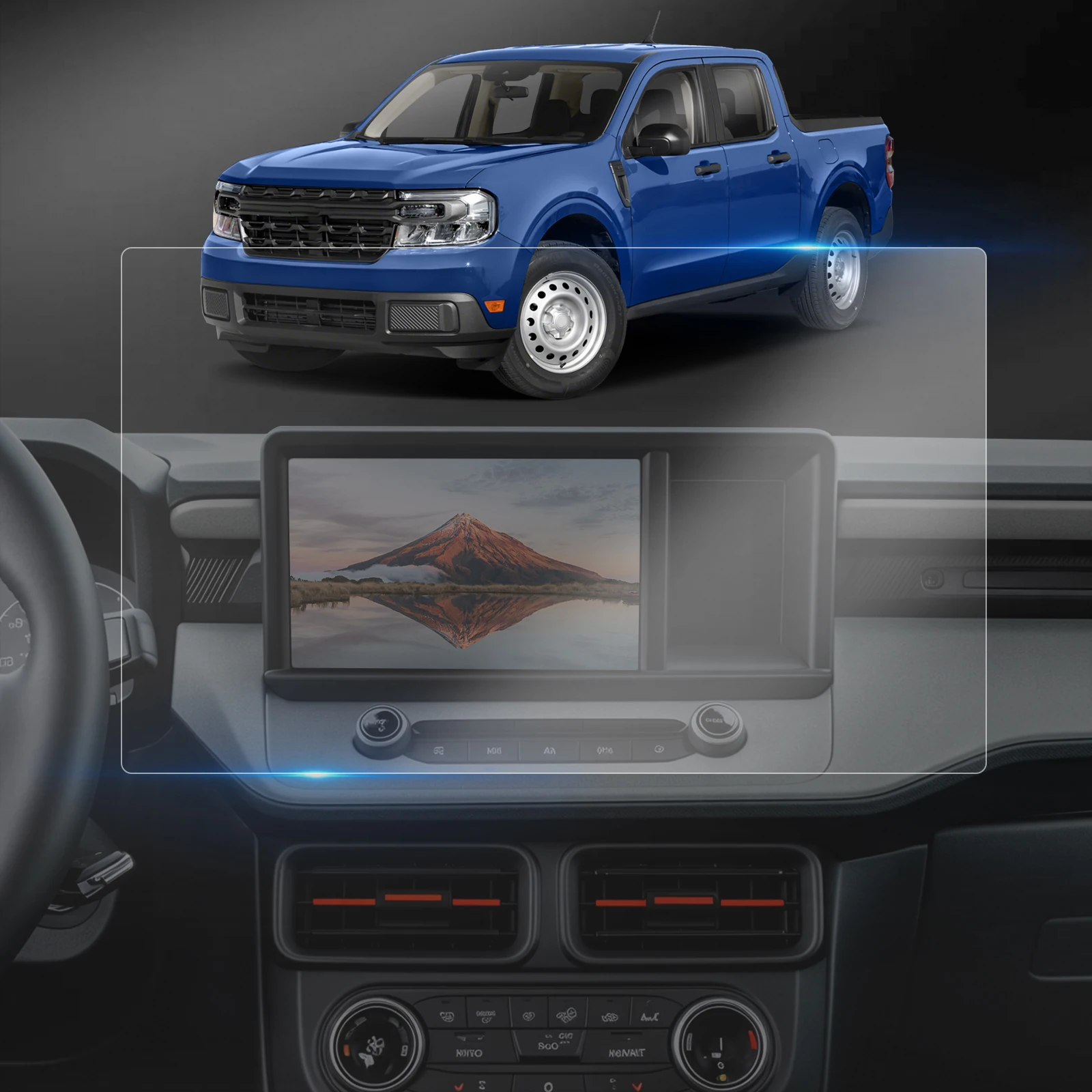 8 Inch Navigation Screen Touch Protection Screen Tempered Film For Ford Maverick XL XLT Lariat 2022 2023 2024
8 Inch Navigation Screen Touch Protection Screen Tempered Film For Ford Maverick XL XLT Lariat 2022 2023 2024