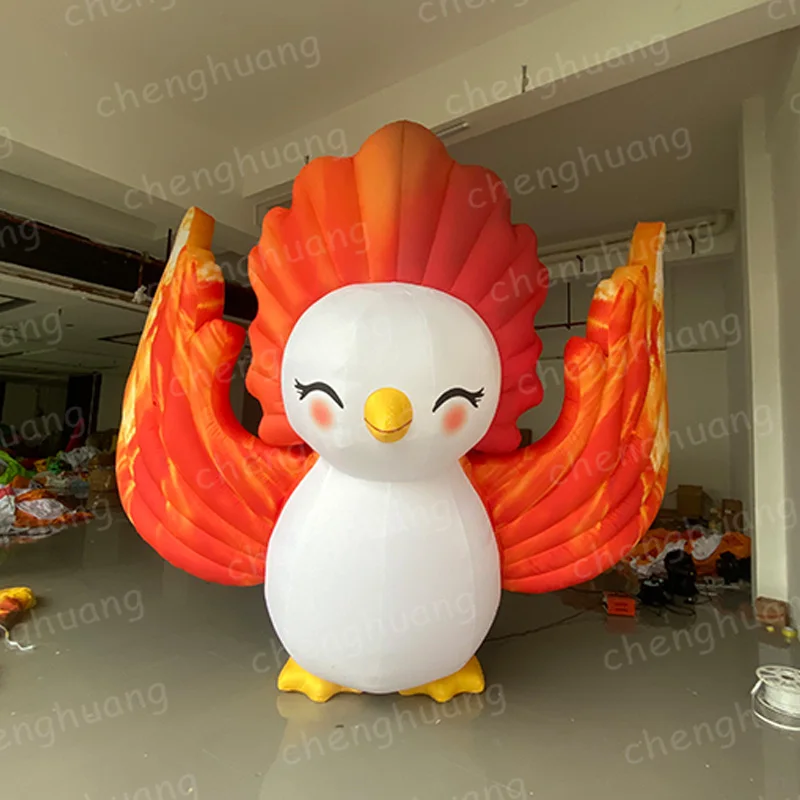 Inflatable colorful birds with blowers, animal-based air models, outdoor square and shopping mall decoration props
Inflatable colorful birds with blowers, animal-based air models, outdoor square and shopping mall decoration props