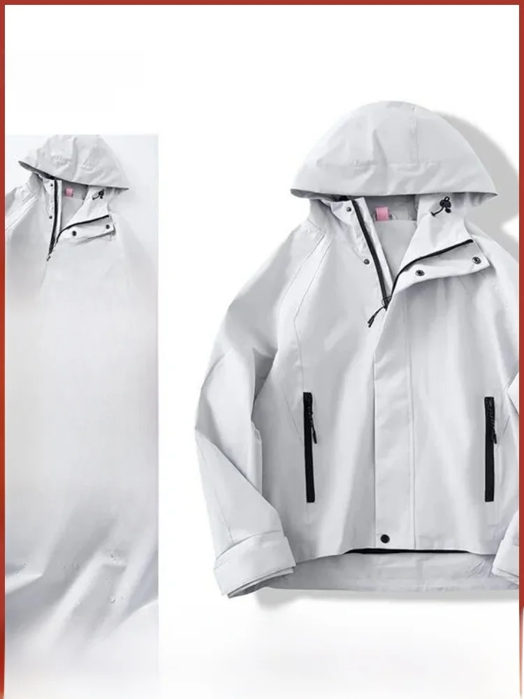 Women's Casual Sle Windproof Outdoor Climbing Hiking Jaet Coat New Faion Spla-Proof Leisure Outerwear Polyester Fiber
Women's Casual Sle Windproof Outdoor Climbing Hiking Jaet Coat New Faion Spla-Proof Leisure Outerwear Polyester Fiber