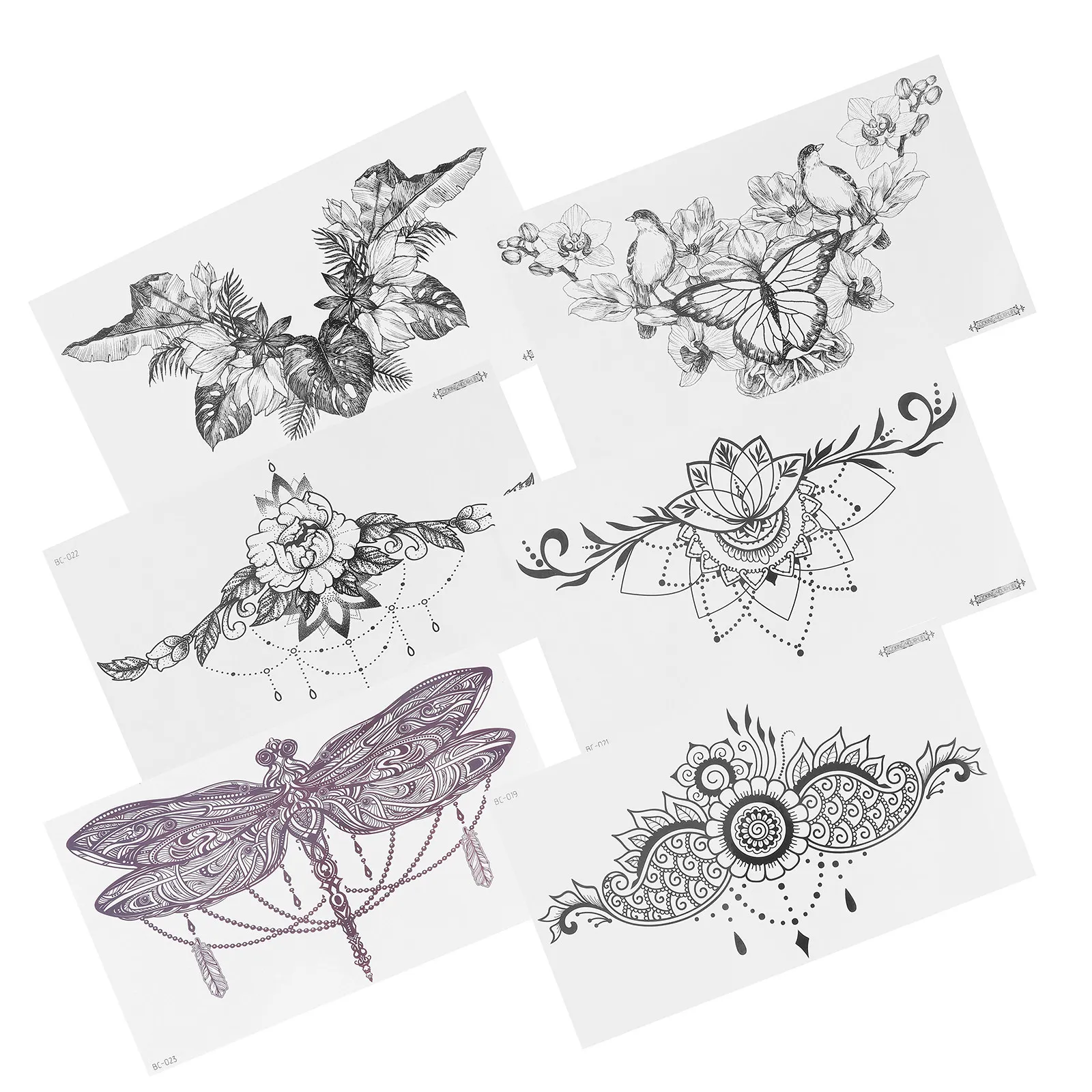6 Sheets Temporary Tattoos Waterproof Stickers Sternum Underboob Body Art Fashion Sexy Design Easy Apply Save Time Cool
6 Sheets Temporary Tattoos Waterproof Stickers Sternum Underboob Body Art Fashion Sexy Design Easy Apply Save Time Cool