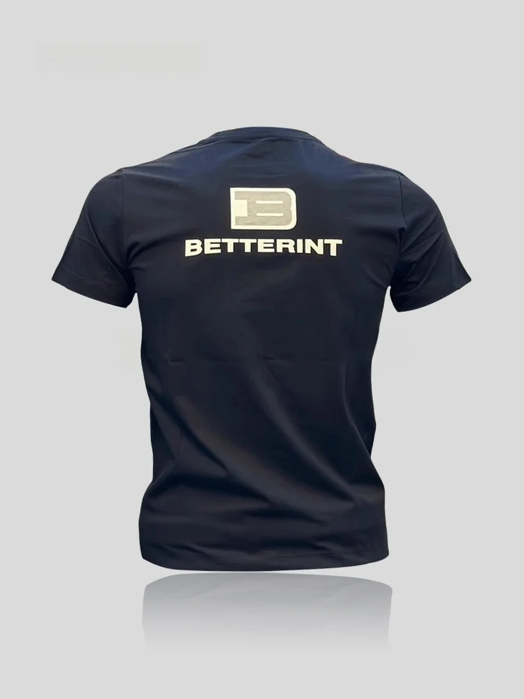 Slim Fit round Neck Short Sleeve T-Shirt Men's Fashion Letter Print I.T Korean Style Summer New Arrival UV Protection
Slim Fit round Neck Short Sleeve T-Shirt Men's Fashion Letter Print I.T Korean Style Summer New Arrival UV Protection