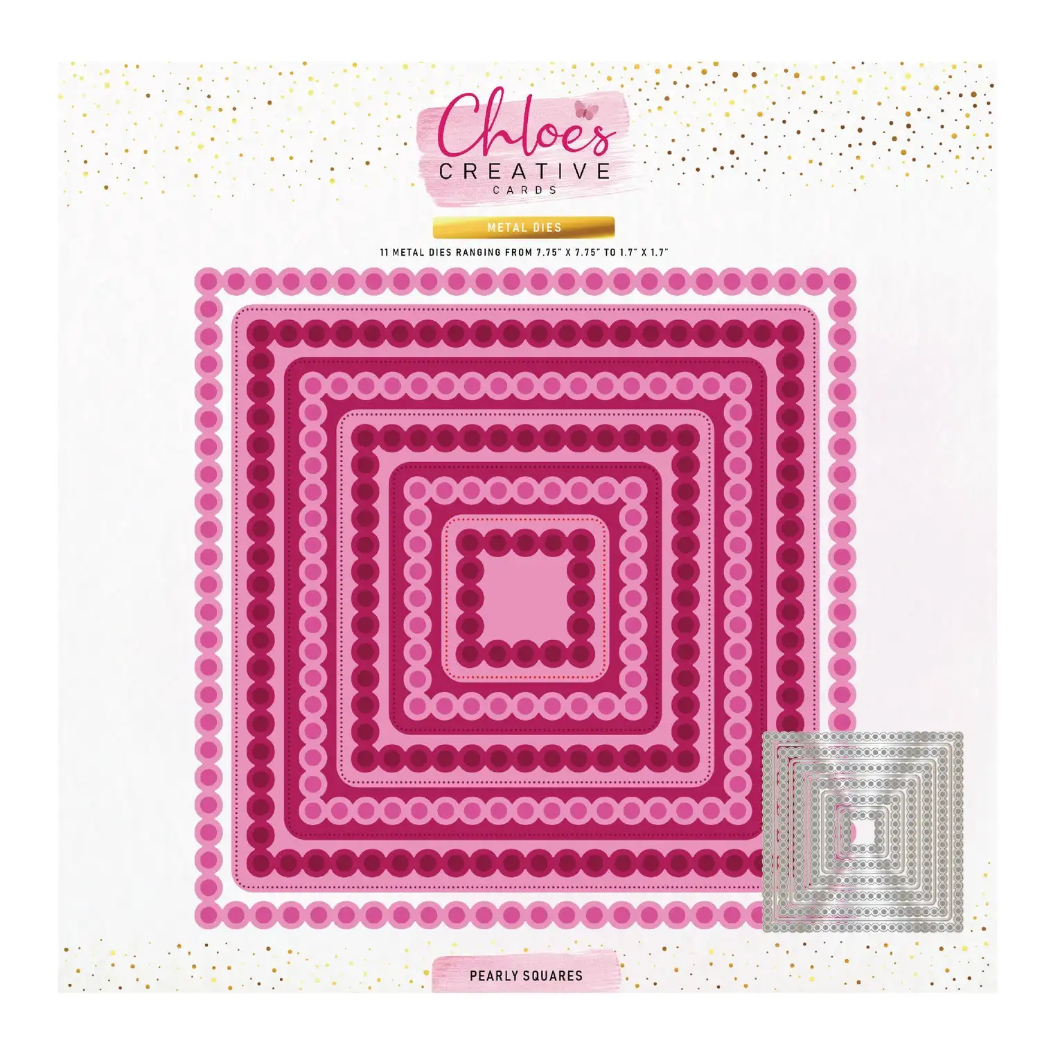 Chloes 8x8 Pearly Squares Majestic Flower Falling Leaves Metal Cutting Dies Stamp for DIY Scrapbook Handmade Diary June 2026 New
Chloes 8x8 Pearly Squares Majestic Flower Falling Leaves Metal Cutting Dies Stamp for DIY Scrapbook Handmade Diary June 2026 New