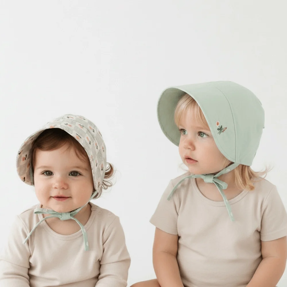 Double-Face Wear Baby Sun Hat Breathable Cotton Infant Sun Hat Floral Embroidery Adjustable Double-Sided Sun Hat for Outdoor Use
Double-Face Wear Baby Sun Hat Breathable Cotton Infant Sun Hat Floral Embroidery Adjustable Double-Sided Sun Hat for Outdoor Use