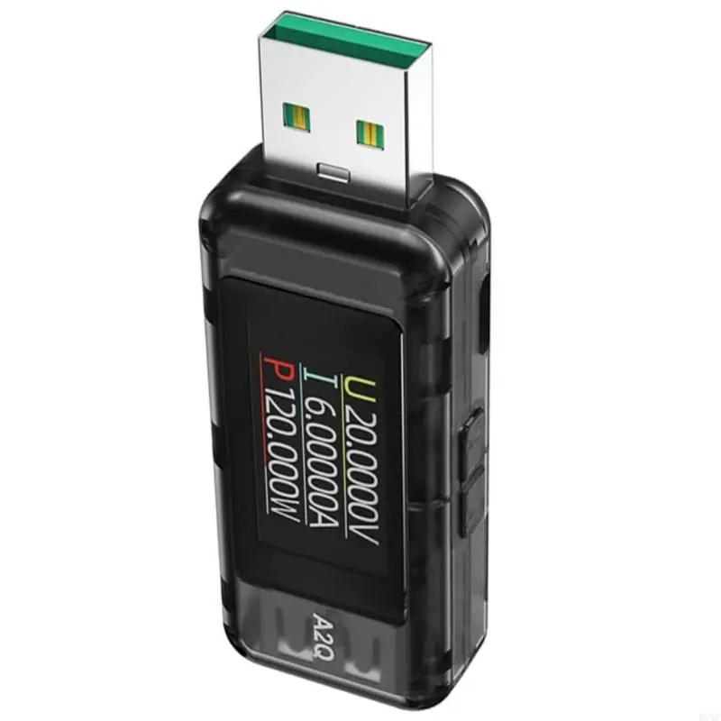 D7YC A2Q USB and Current Meter Tester 8A 120W Fast Charging Current Detector For Power Detection
D7YC A2Q USB and Current Meter Tester 8A 120W Fast Charging Current Detector For Power Detection