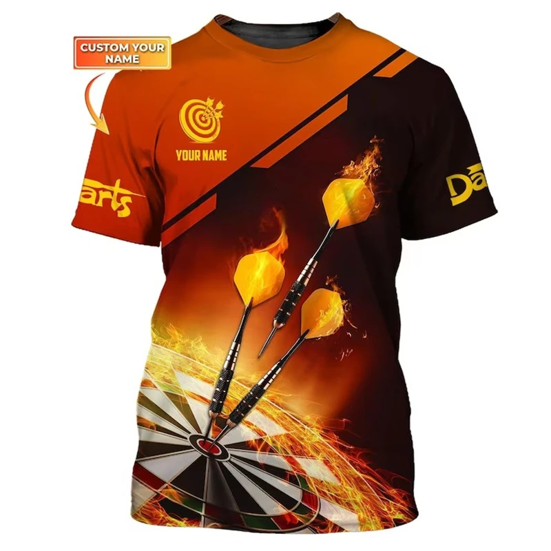 Fashion Darts T-shirt Men Women Funny Beer Print Personality Short Sleeve T Shirts DIY Personality Name 2025 Novelty Tee Top
Fashion Darts T-shirt Men Women Funny Beer Print Personality Short Sleeve T Shirts DIY Personality Name 2025 Novelty Tee Top