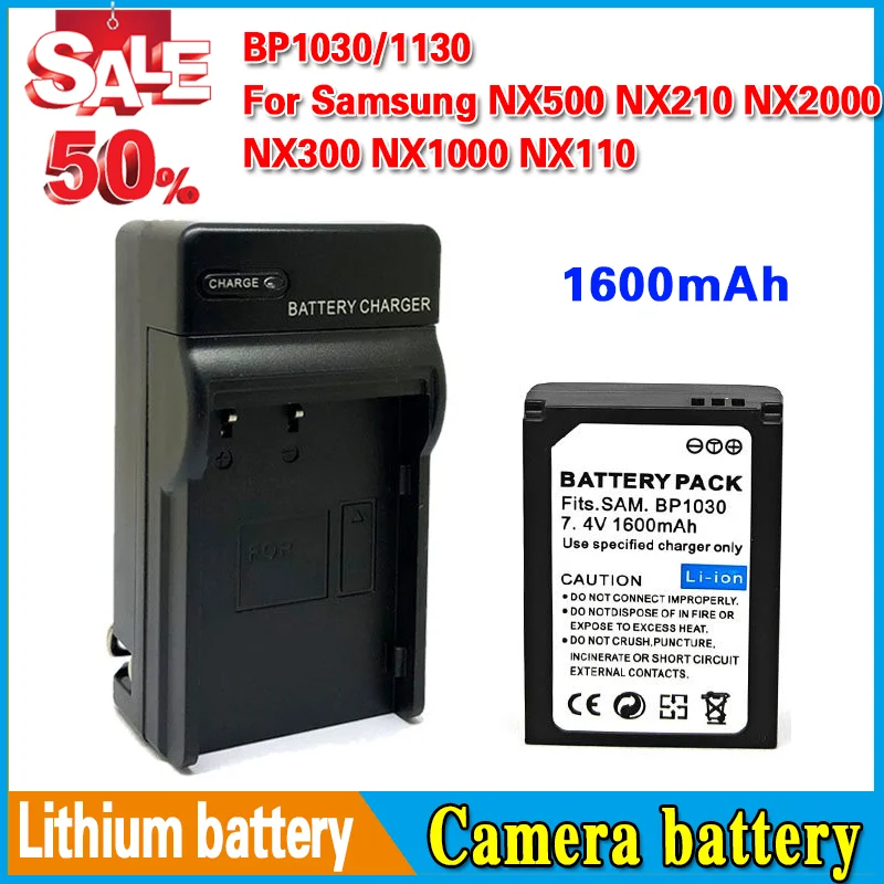 BP1030 1130 Camera Battery Compatible for Samsung NX500 NX210 NX2000 NX300 NX1000 NX110
BP1030 1130 Camera Battery Compatible for Samsung NX500 NX210 NX2000 NX300 NX1000 NX110
