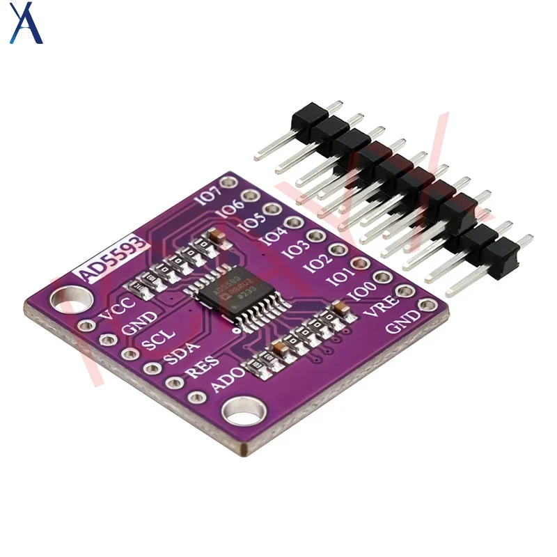 8-Channel AD5593 Converter ADC/DAC Configurable 12-Bit Analog-to-Digital Converter
8-Channel AD5593 Converter ADC/DAC Configurable 12-Bit Analog-to-Digital Converter