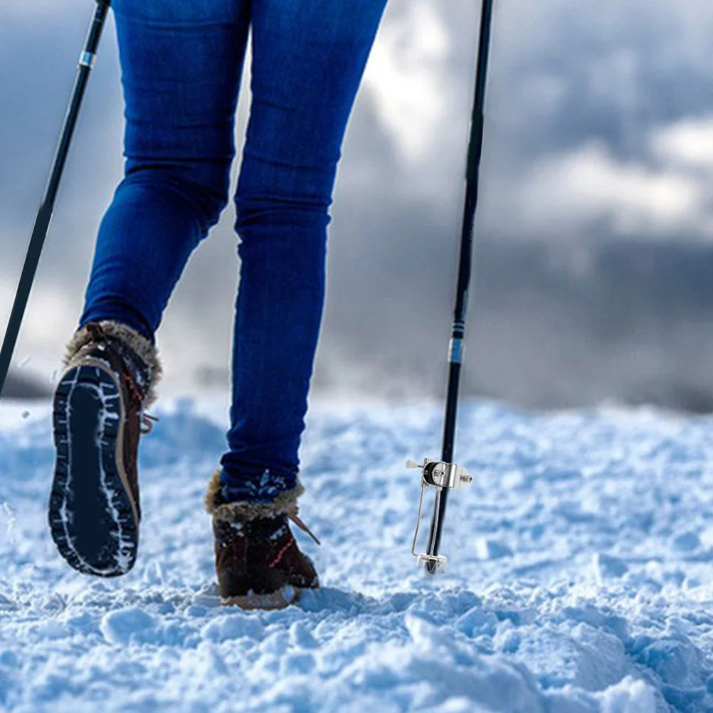 2Pcs Ice Cane Tip Universal Non-Slip Crampons for Walking Canes Crutches Outdoor Winter Hiking Traction Cleats
2Pcs Ice Cane Tip Universal Non-Slip Crampons for Walking Canes Crutches Outdoor Winter Hiking Traction Cleats