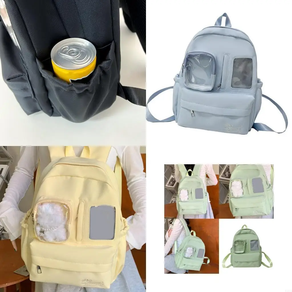 Itabag Backpacks with Insert Pin Display Backpacks Collector Bag for Anime Cosplay Transparent Daypack Travel Bags
Itabag Backpacks with Insert Pin Display Backpacks Collector Bag for Anime Cosplay Transparent Daypack Travel Bags