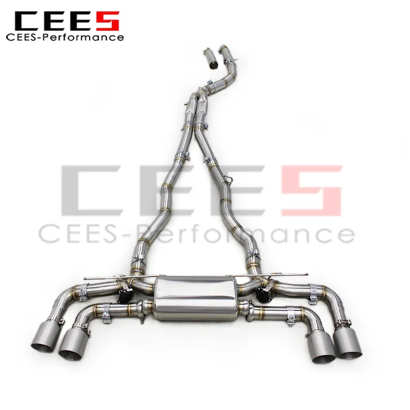 Cees глушитель из нержавеющей стали Valvetronic для BMW 540 540i G30 G38 3.0T B58 2018-2023 выхлопная система Catback с дистанционным управлением
Cees глушитель из нержавеющей стали Valvetronic для BMW 540 540i G30 G38 3.0T B58 2018-2023 выхлопная система Catback с дистанционным управлением