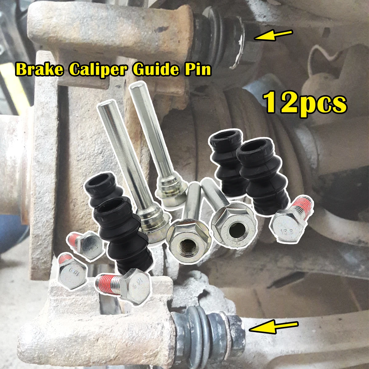 For Volvo S40 V40 VW BEETLE BORA CADDY CC EOS GOLF MK3 MK4 MK5 MK6 Brake Caliper Cylinder Slider Guide Pin For Disc Housing Bolt
For Volvo S40 V40 VW BEETLE BORA CADDY CC EOS GOLF MK3 MK4 MK5 MK6 Brake Caliper Cylinder Slider Guide Pin For Disc Housing Bolt
