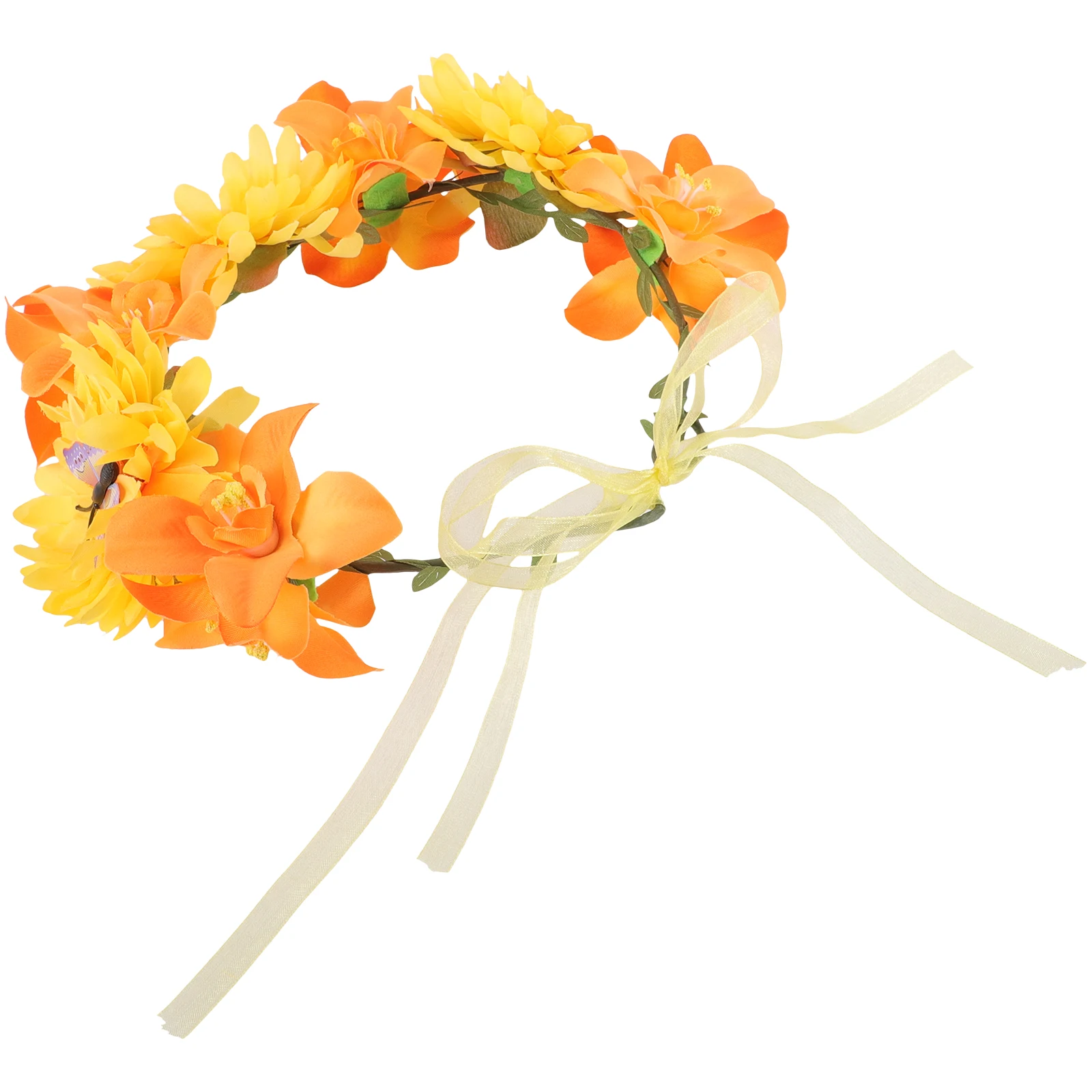 Bohemian Flower Wreath Headb Girls Headdress Artificial Flowers Bridal Hair Accessory Fabric Photo Prop Seaside Vacation
Bohemian Flower Wreath Headb Girls Headdress Artificial Flowers Bridal Hair Accessory Fabric Photo Prop Seaside Vacation