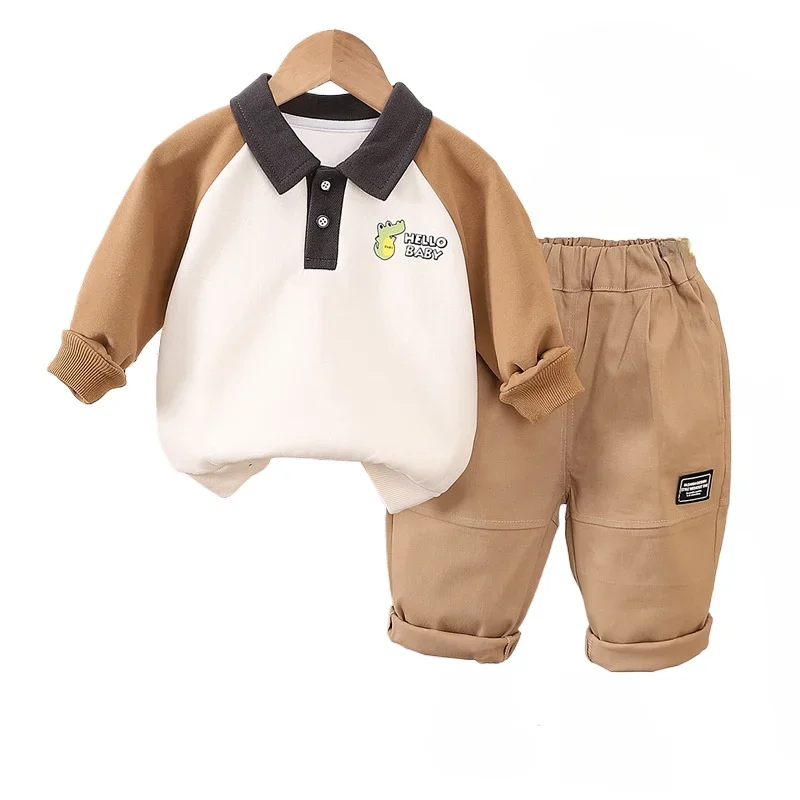 New Spring Autumn Baby Clothes Suit Children Casual T-Shirt Pants 2Pcs/Sets Kids Boys Clothing Infant Costume Toddler Tracksuits
New Spring Autumn Baby Clothes Suit Children Casual T-Shirt Pants 2Pcs/Sets Kids Boys Clothing Infant Costume Toddler Tracksuits