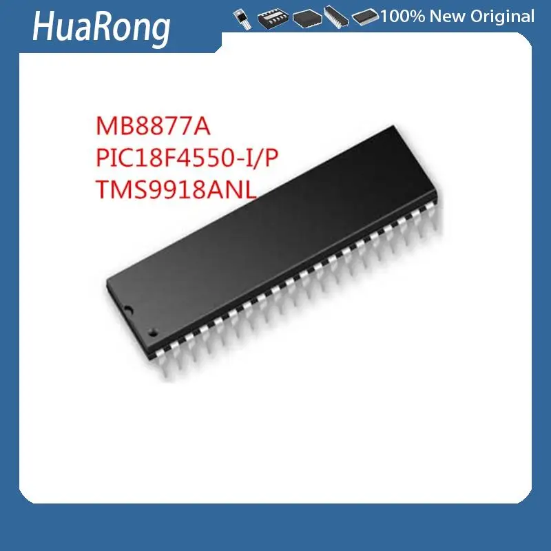 2 шт./лот MB8877A MB8877 PIC18F4550-I/P PIC18F4550 TMS9918ANL TMS9918 DIP40
2 шт./лот MB8877A MB8877 PIC18F4550-I/P PIC18F4550 TMS9918ANL TMS9918 DIP40