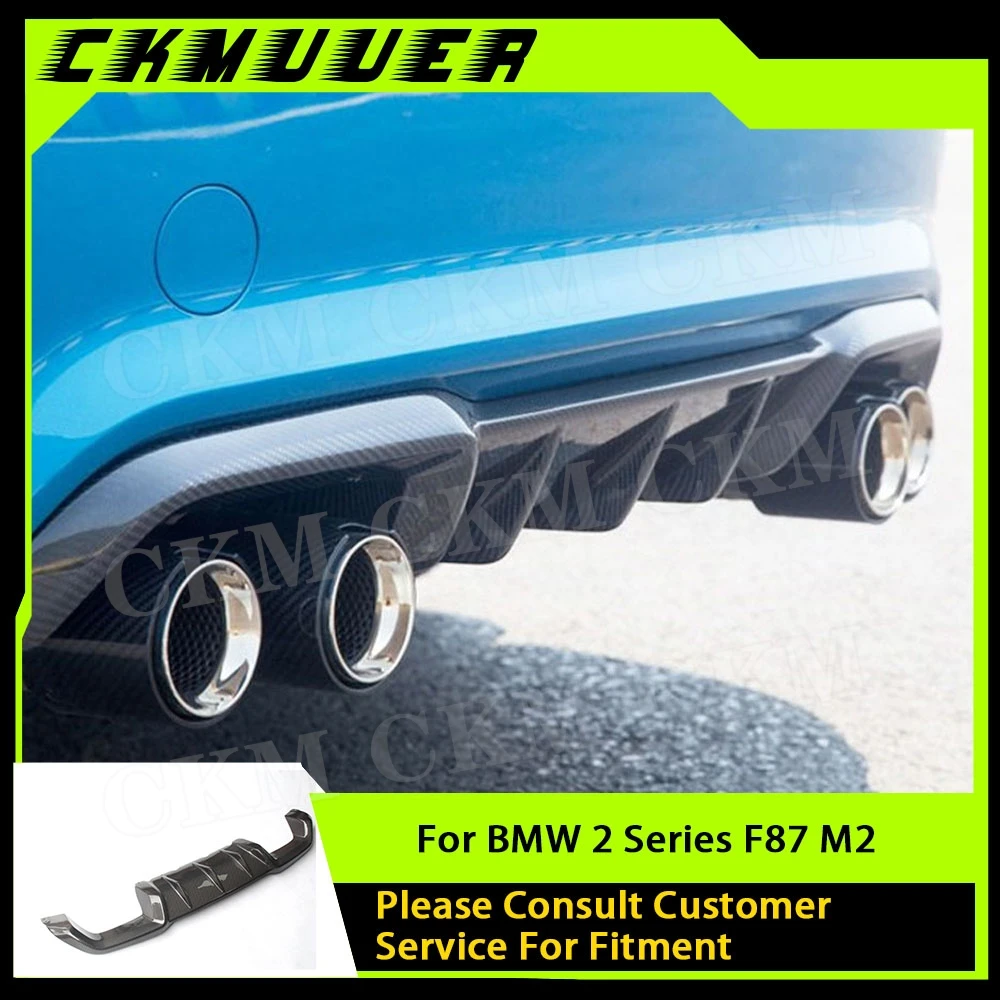 CKMUUER Carbon Fiber Racing Rear Bumper Lip Diffuser for BMW 2 Series F87 M2 Base Coupe 2 Door 2016 2017 2018 2019 Rear Hugger
CKMUUER Carbon Fiber Racing Rear Bumper Lip Diffuser for BMW 2 Series F87 M2 Base Coupe 2 Door 2016 2017 2018 2019 Rear Hugger