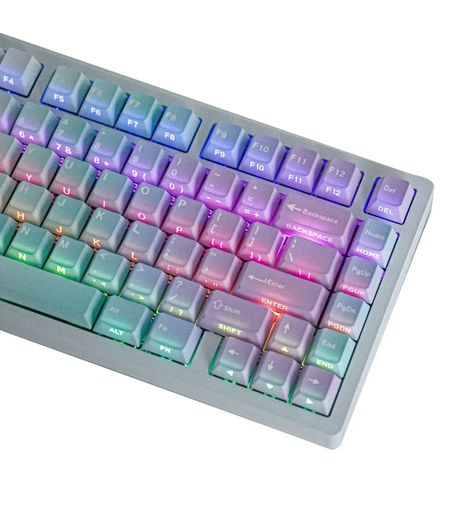 JCM gradual change double engraving Y2K light transmission Pbt original full set of keycaps Korean Russian European
JCM gradual change double engraving Y2K light transmission Pbt original full set of keycaps Korean Russian European