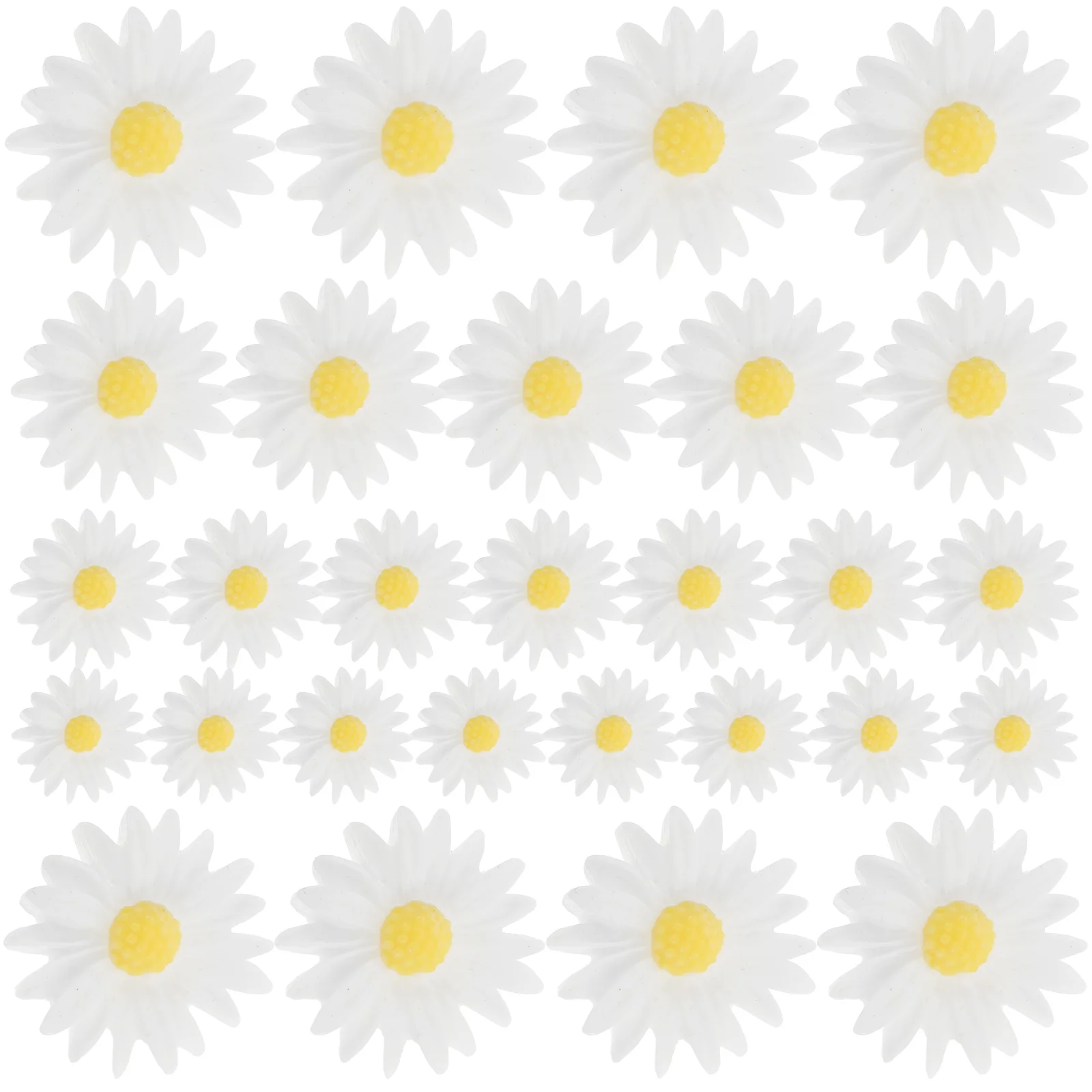 80pcs Daisy Flower Resin Decorations 9mm 13mm 22mm 26mm for Phone Case DIY Crafts Accessories Jewelry Making Charm
80pcs Daisy Flower Resin Decorations 9mm 13mm 22mm 26mm for Phone Case DIY Crafts Accessories Jewelry Making Charm