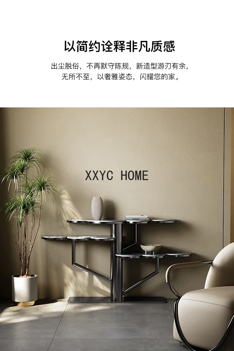 Italian Minimalist Stone Plate Clouds Console Tables Modern Minimalist Side Table Light Luxury Stainless Steel Home Console
Italian Minimalist Stone Plate Clouds Console Tables Modern Minimalist Side Table Light Luxury Stainless Steel Home Console