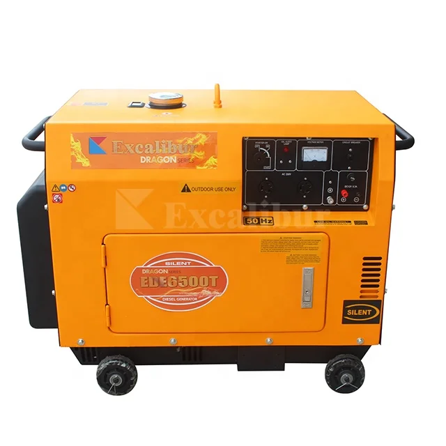 Good Excalibur Dragon Series KDE6500T Single Phase Diesel Generator
Good Excalibur Dragon Series KDE6500T Single Phase Diesel Generator