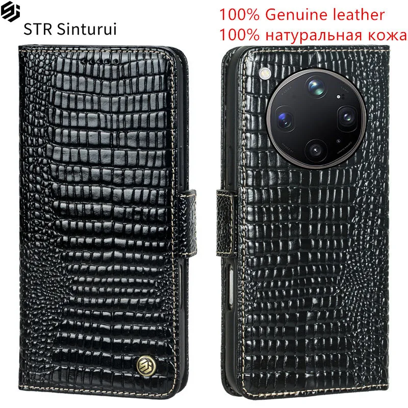 STR 100% Genuine lizard grain leather card Slot Wallet Cover For Oppo Find X9 Ultra X9s Pro Flip Fall prevention phone Case
STR 100% Genuine lizard grain leather card Slot Wallet Cover For Oppo Find X9 Ultra X9s Pro Flip Fall prevention phone Case