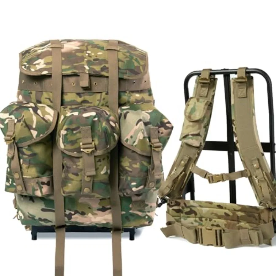 Военный рюкзак ALICE Medium 900D с внешней рамой, армейский, 50 л, темно-зеленый, с 3 передними карманами, готов к перевозке в качестве ручной клади
Военный рюкзак ALICE Medium 900D с внешней рамой, армейский, 50 л, темно-зеленый, с 3 передними карманами, готов к перевозке в качестве ручной клади