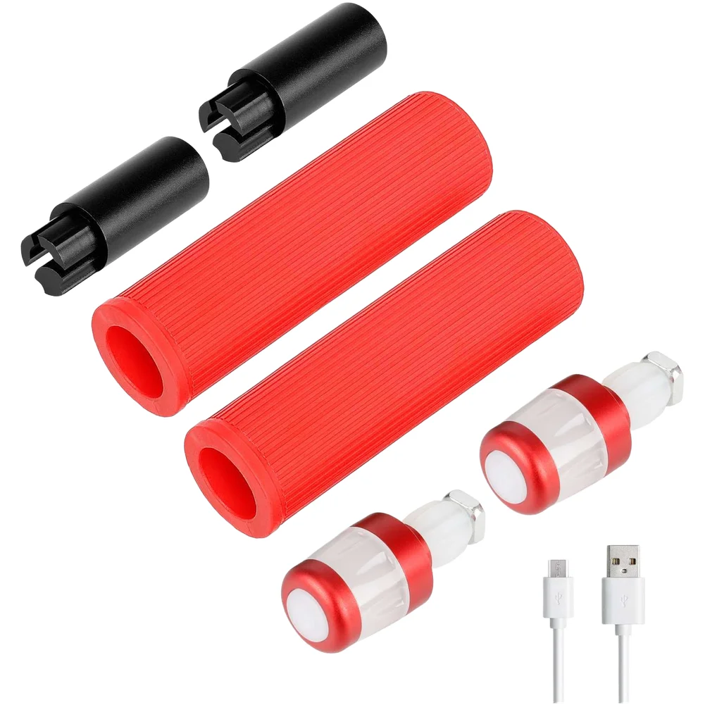 LED Light Integrated Extension Handlebar Set for Max G30 ES Electric Scooter with Silicone Grip and Reliable Rod Structure
LED Light Integrated Extension Handlebar Set for Max G30 ES Electric Scooter with Silicone Grip and Reliable Rod Structure