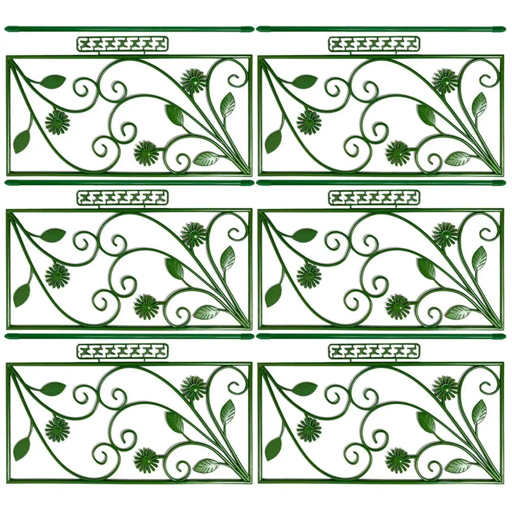6 Pcs Climbing Plant Trellis 114x45cm Garden Supplies Decorative Straight Healthy Growth Outdoor Indoor Screen
6 Pcs Climbing Plant Trellis 114x45cm Garden Supplies Decorative Straight Healthy Growth Outdoor Indoor Screen