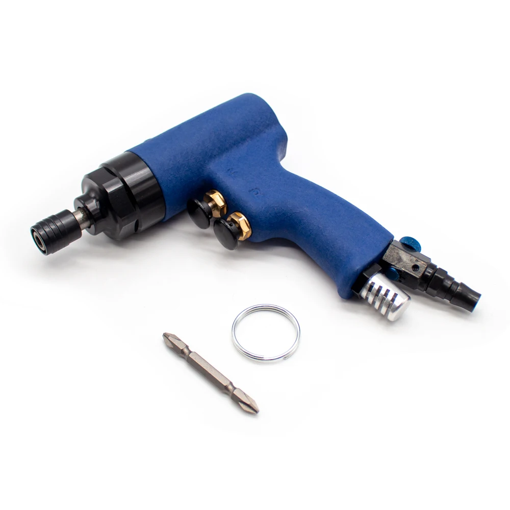 Pneumatic Srewdriver Powerful 5N Air Screw Driver Tool Accessory Tool KP-805PN Air Rifle M4-M6 0.6-0.8MPA 8000RPM 40N.M
Pneumatic Srewdriver Powerful 5N Air Screw Driver Tool Accessory Tool KP-805PN Air Rifle M4-M6 0.6-0.8MPA 8000RPM 40N.M
