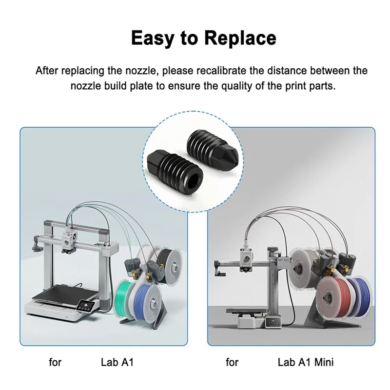 Сменные сопла ABKY-экструдера Hotend, сопла из закаленной стали, сопла для A1/A1 Mini
Сменные сопла ABKY-экструдера Hotend, сопла из закаленной стали, сопла для A1/A1 Mini