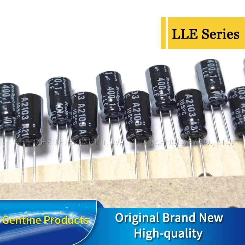 200 шт. 400V1UF LLE 6.3X11-T 400LLE1MEFCT16.3X11 оригинальные новые алюминиевые электролитические конденсаторы RUBYCON с длительным сроком службы и низким импедансом
200 шт. 400V1UF LLE 6.3X11-T 400LLE1MEFCT16.3X11 оригинальные новые алюминиевые электролитические конденсаторы RUBYCON с длительным сроком службы и низким импедансом