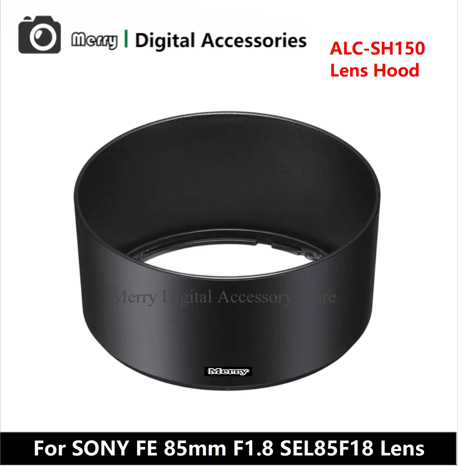 New Original Genuine Front Lens Hood ALC-SH150 For SONY FE 85mm F1.8 SEL85F18 Lens
New Original Genuine Front Lens Hood ALC-SH150 For SONY FE 85mm F1.8 SEL85F18 Lens